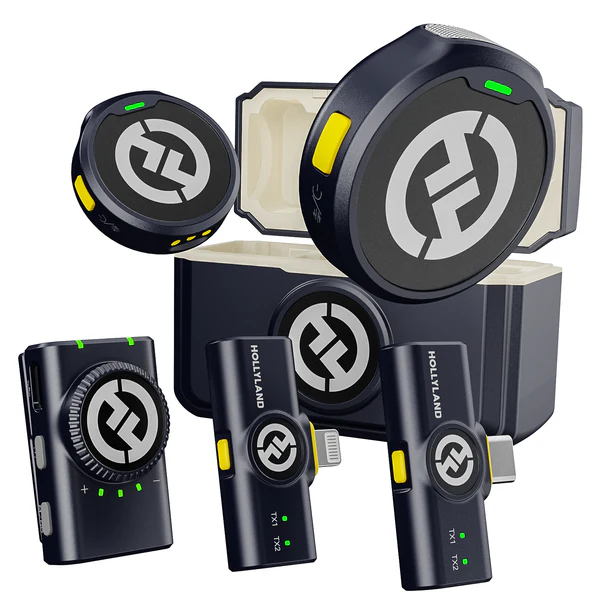 1 میکروفن بی سیم هالی لند Hollyland Lark M2 Combo